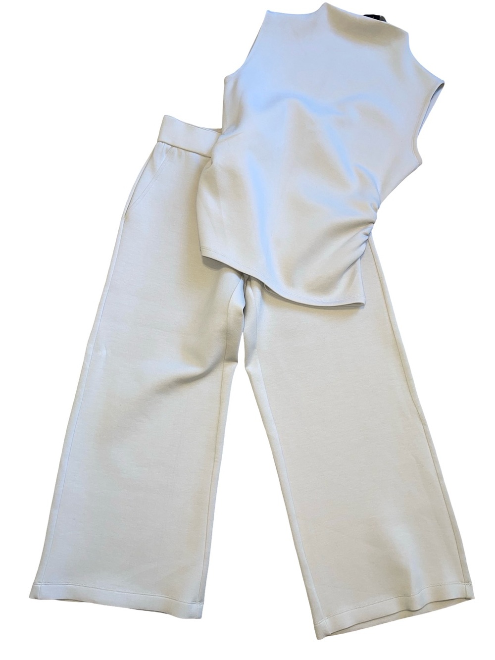 Truth by Republic 2-Piece Sleeveless Top & Wide Leg Pants Lounge Set size S